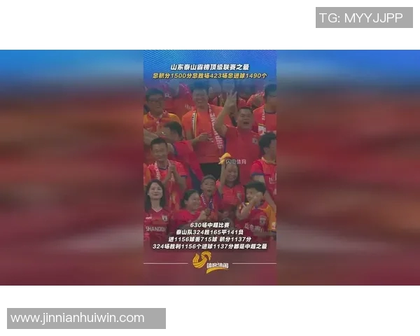 泰山队创下顶级联赛新纪录总积分1500分胜场423场进球1490个